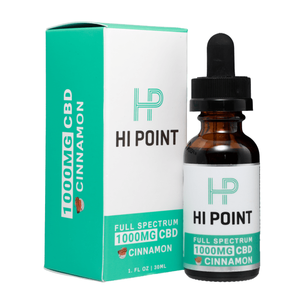 Hi Point CBD Tincture Cinnamon - 1000 mg