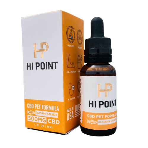 Hi Point CBD Pet Formula Alaskan Salmon - 500 mg