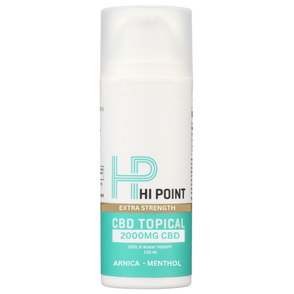 Hi Point Topical CBD Cream - 2000 mg